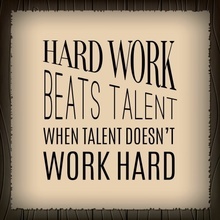 hard work vs talent argumentative essay